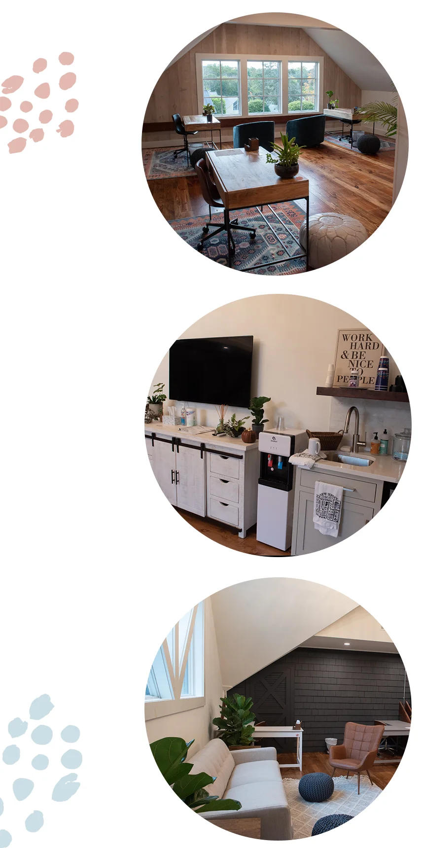 The Haven Collection - Workspace Benefits Collage