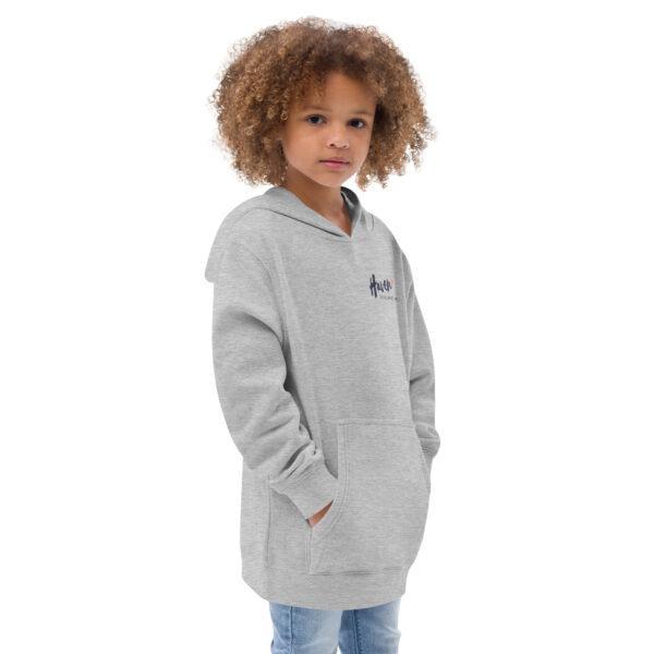 kids fleece hoodie athletic heather right front 638cee3d699a2